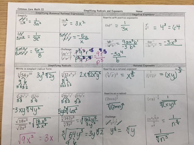 Gina Wilson All Things Algebra 2015 Answer Key Unit 7 Exponential And